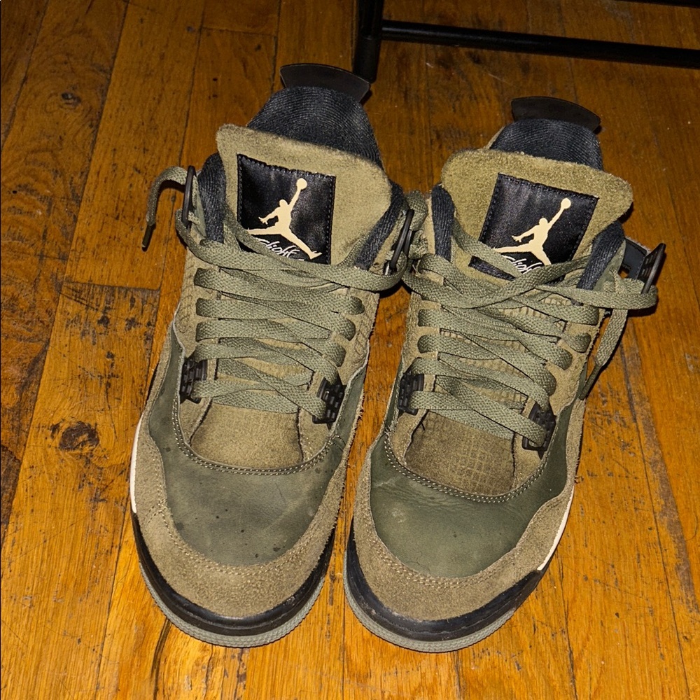 Jordan Olive Green Sneakers - Picture 5 of 6